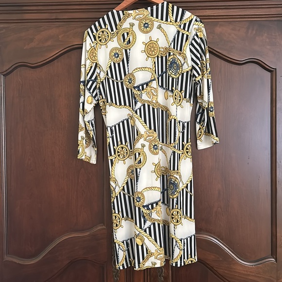 NWT Adore Nautical Dress- Size XL - Picture 3 of 4